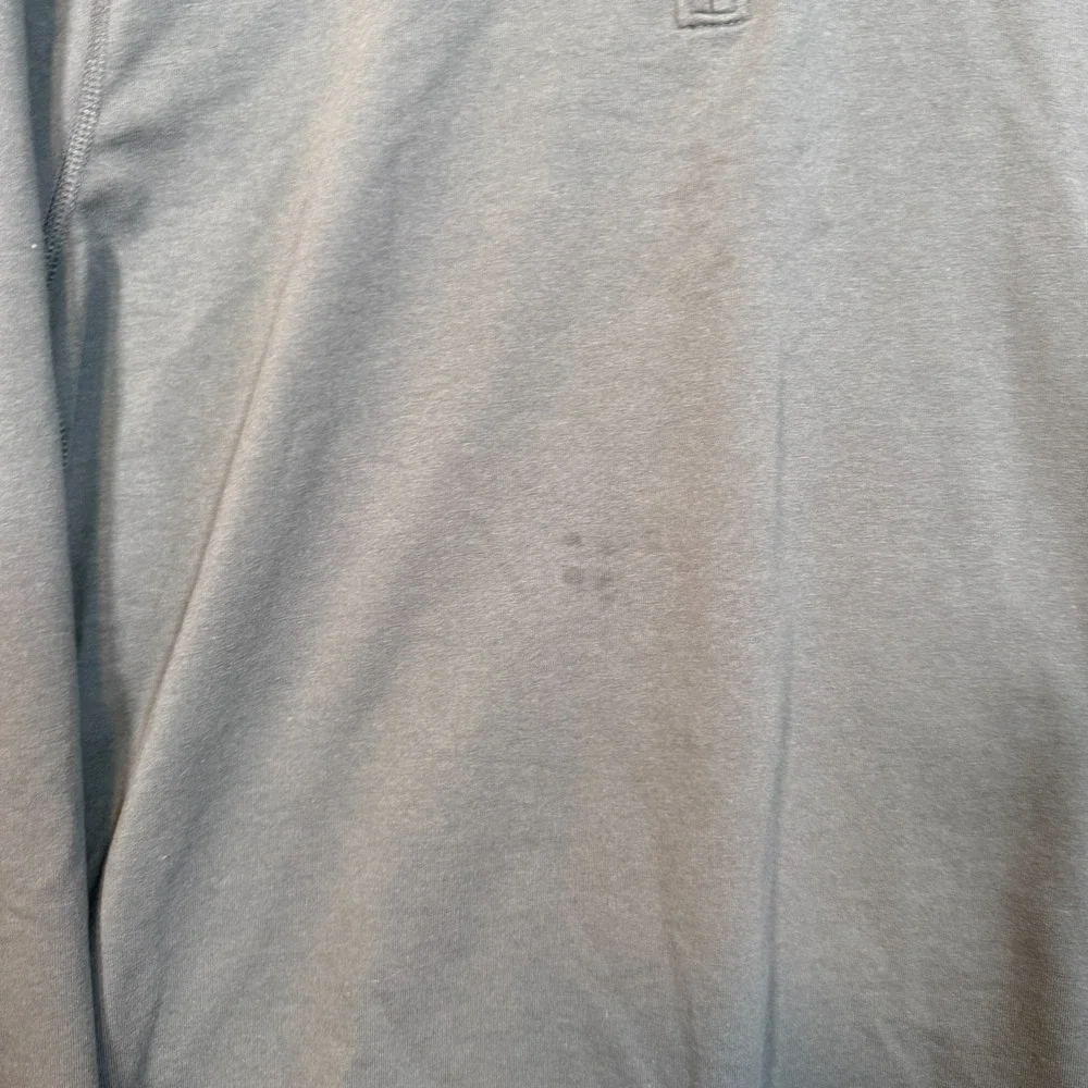 J Crew Pullover Mens Large Blue 1/4‎ Zip Long Sleeve Athletic Top Performance